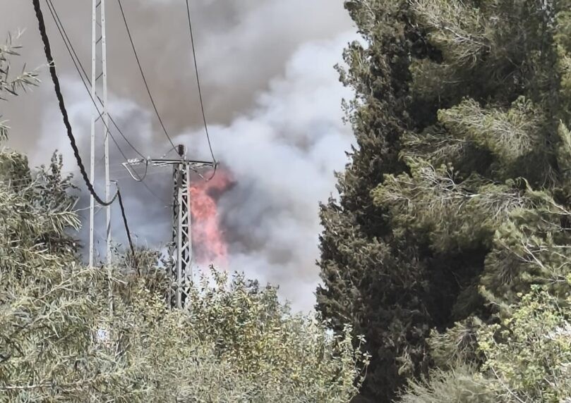 הכבישים שנחסמו בשל השרפה בהרי ירושלים: "לא להגיע לאזור"
