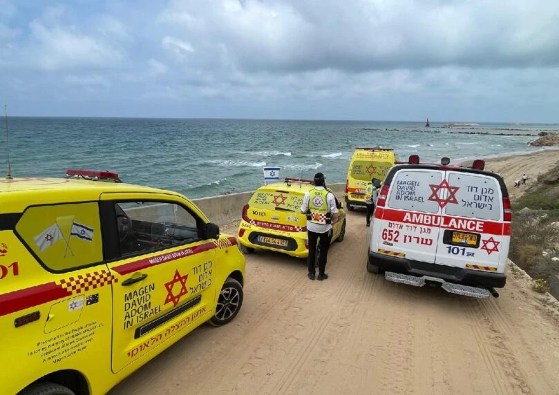 צילום: דוברות מד״א -  הצלה שרון