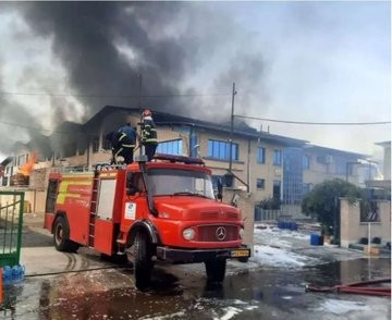פיצוץ נוסף באיראן: שריפת ענק במפעל לייצור מוצרים כימיים