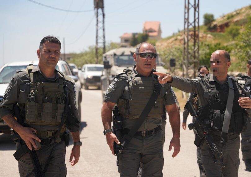 לראשונה בהיסטוריה: לוחמי מג״ב פועלים בשטחי סוריה