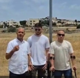מרגש: במקום בו נפצעו חיילי צה״ל - דגל ישראל הונף גבוה