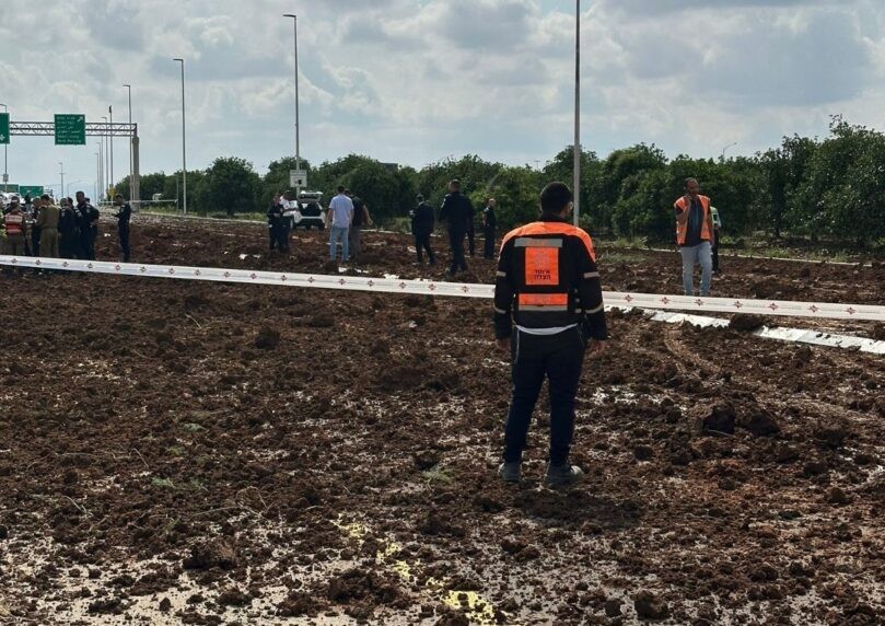 הנפילה באזור נתב"ג: התקבלו קריאות על מספר נפגעים באורח קל