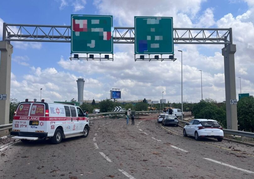השיגור מתימן: 8 נפגעים פונו לבית החולים, ביניהם נפגעי חרדה