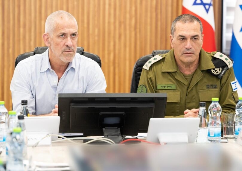 הרמטכ"ל וראש השב"כ מאשרים תוכניות למבצע "מרכבות גדעון"