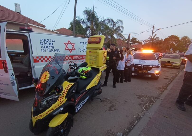 חשד לפיגוע: גבר נפצע קשה באירוע דקירה בפרדס חנה