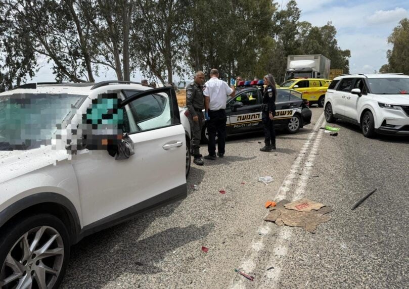טרגדיה בעמק יזרעאל: בן 50 נהרג בתאונת דרכים קטלנית