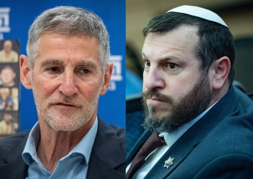 השר עמיחי אליהו: "מה שיאיר גולן עושה דומה לתעמולה נאצית"