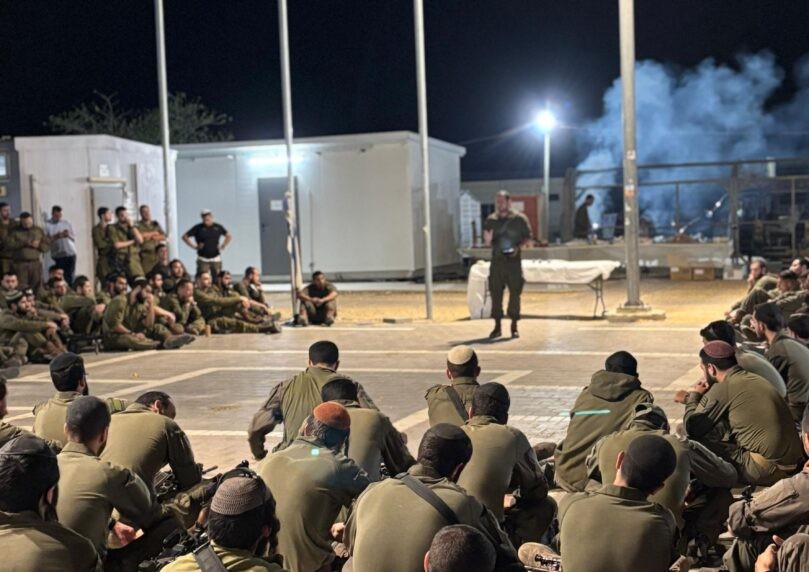 בדרך מלבנון לעזה: גדוד נצח יהודה חגג את ל"ג בעומר