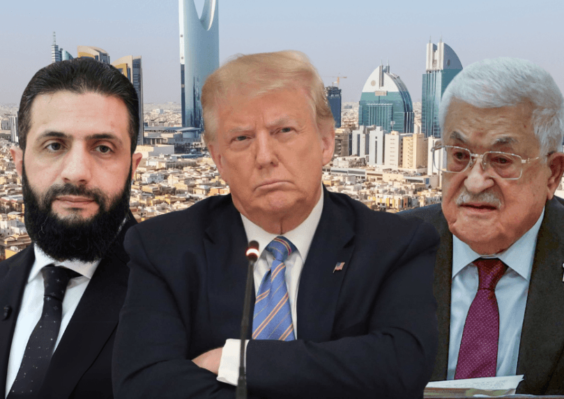 דיווח ערבי: טראמפ, אבו מאזן ואל-ג'ולאני יפגשו בסעודיה