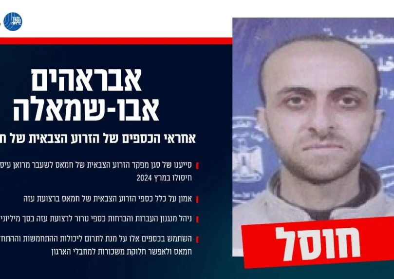 כוחותינו חיסלו את סגנו של מרואן עיסא ואחראי הכספים של חמאס