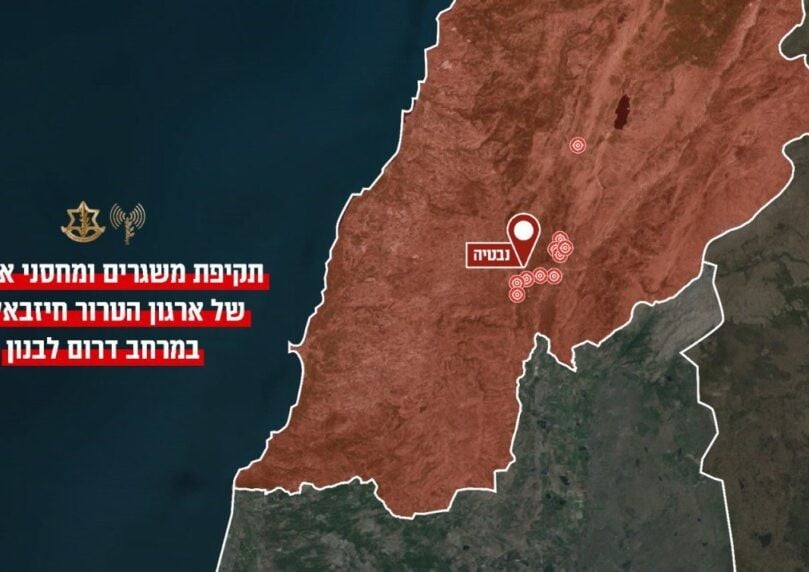 במקביל למלחמה באיראן: צה"ל השמיד תשתיות חיזבאללה בלבנון