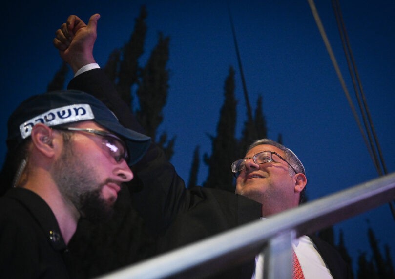 בעקבות ההריסות בנגב - הוחלט לתגבר אבטחה סביב השר בן גביר