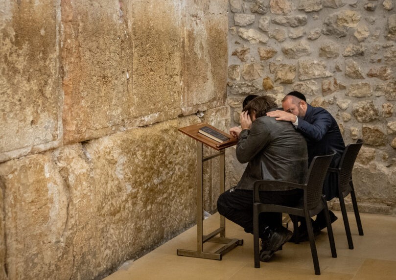 הנשיא חאבייר מיילי פתח את שהותו בישראל בביקור בכותל המערבי