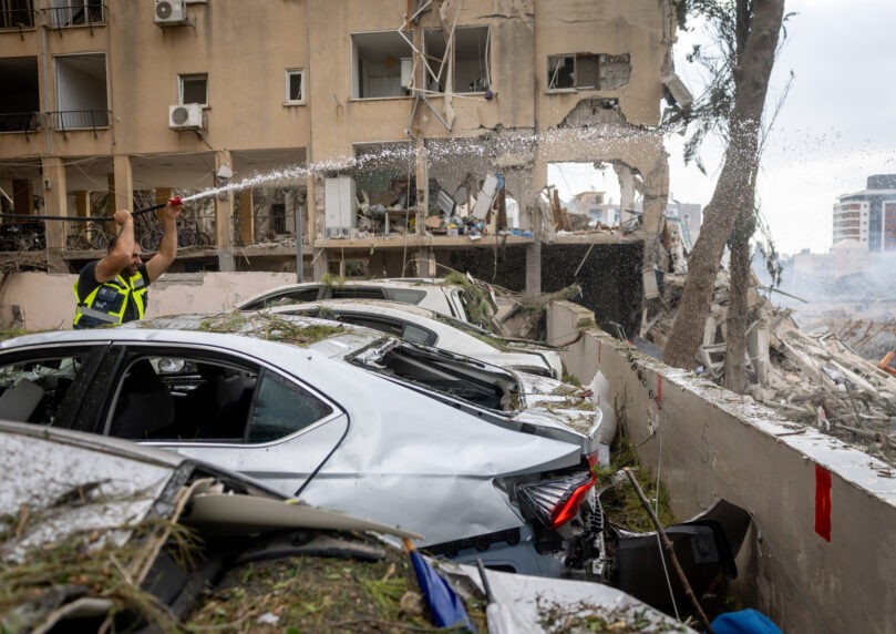 מתה מפצעיה לאה מוסקרה, שנפגעה בנפילת הטיל האיראני ברחובות