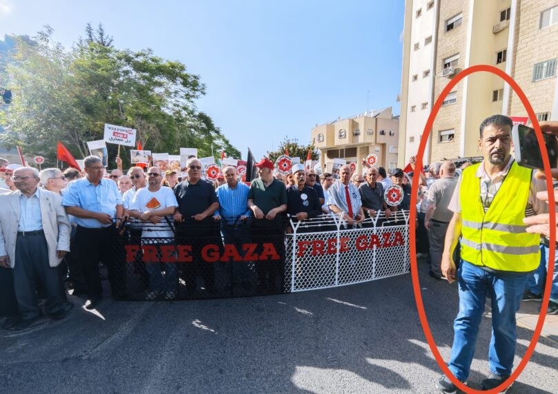 זעם בחיפה: חבר הקואליציה הערבי בעיר - ממארגני הפגנת ההסתה