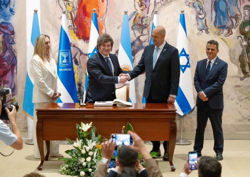 הנשיא חאבייר מיליי: "השגרירות הארגנטינאית תעבור לירושלים"