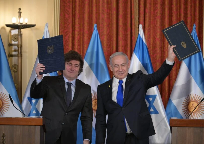 רה״מ שוקל לצאת לביקור אצל ידידו חאבייר מיליי בארגנטינה