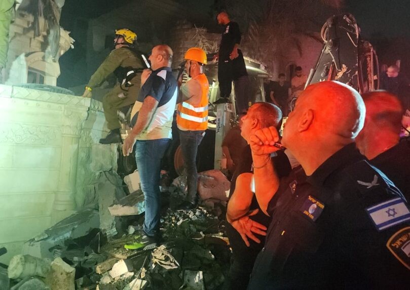 נרצחת בטמרה כתוצאה משיגורי הטילים במטח האחרון לאזור הצפון