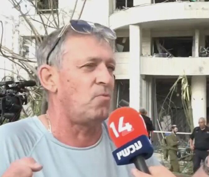 "כשיצאנו מהממ"ד - הדירה נעלמה": עדות מצמררת מהפגיעה במרכז