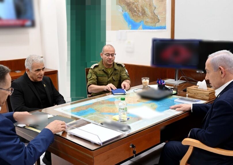כמדי חודש: לפיד נכנס לעדכון ביטחוני אצל רה"מ
