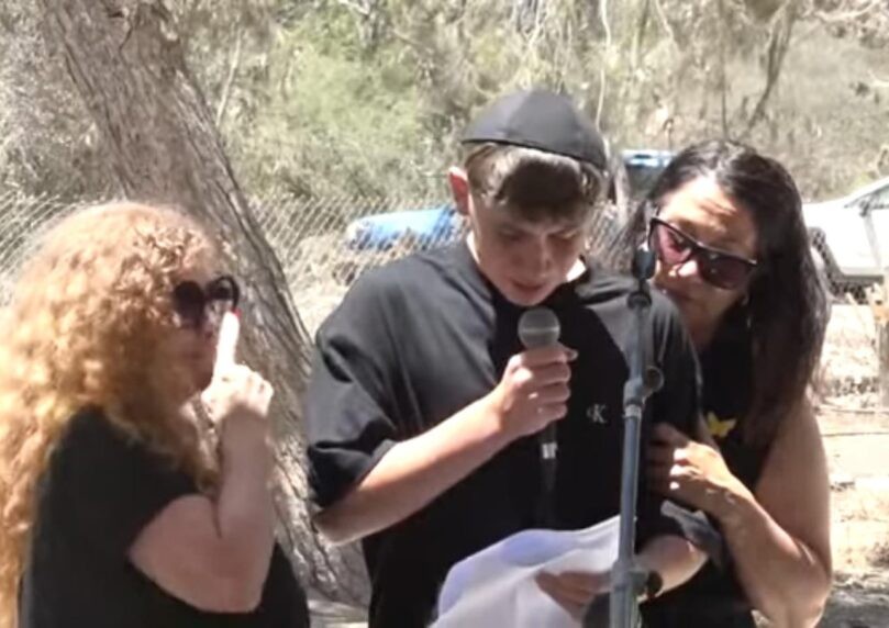 הילדים שורדי השבי ספדו לאביהם יאיר יעקב הי"ד בבכי קורע לב
