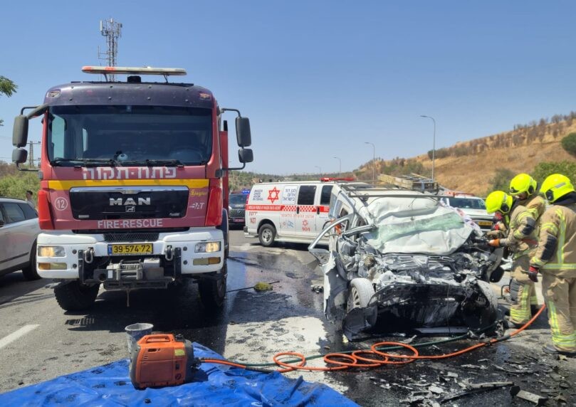 שעות לפני כניסת השבת: הרוג בתאונת דרכים קשה ליד מודיעין