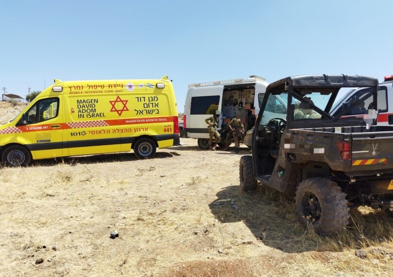 נערה בת 16 נהרגה בהתהפכות טרקטורון בבקעה