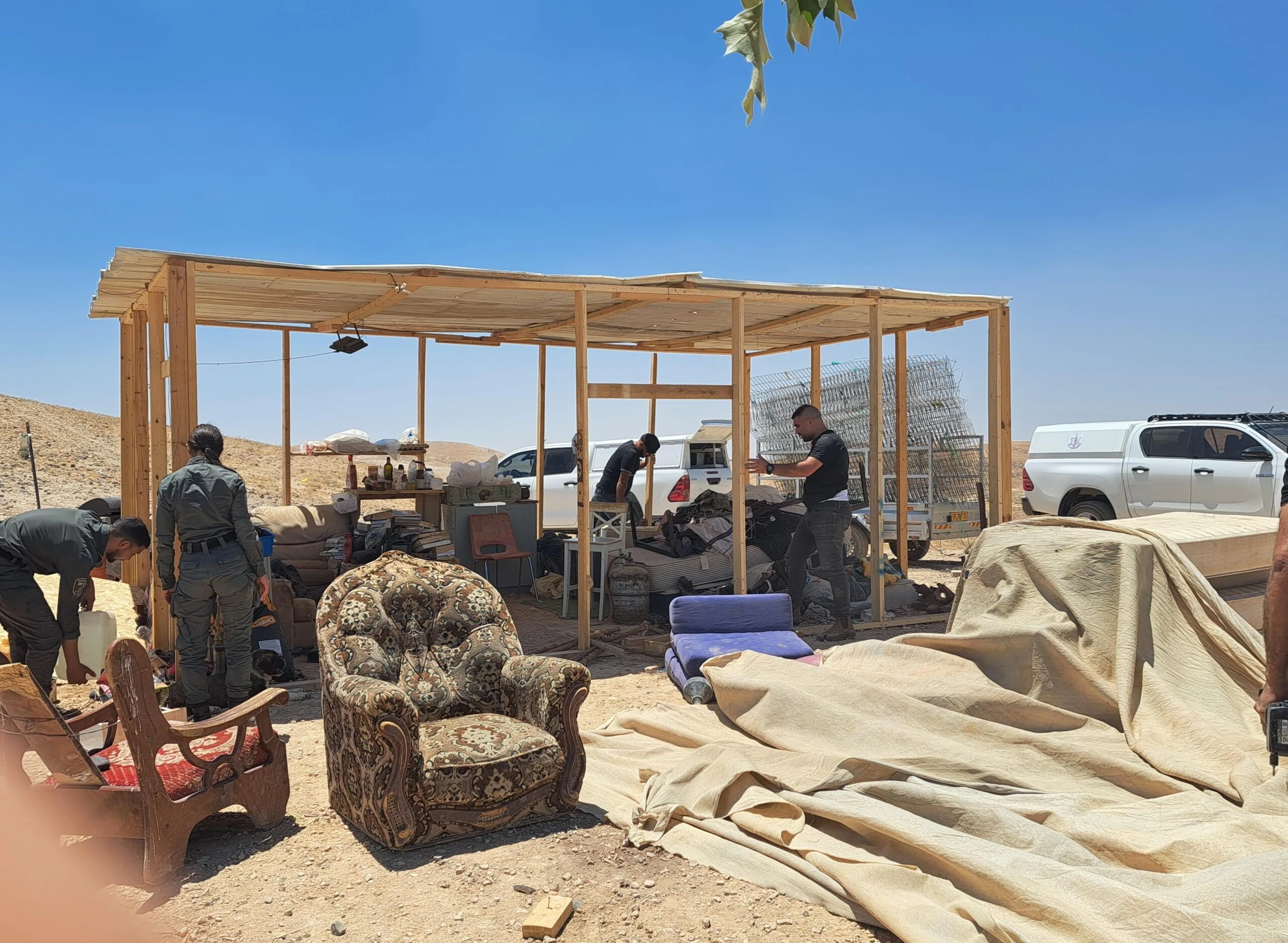משעות הבוקר: הרס ב-5 נקודות התיישבות ביהודה ושומרון