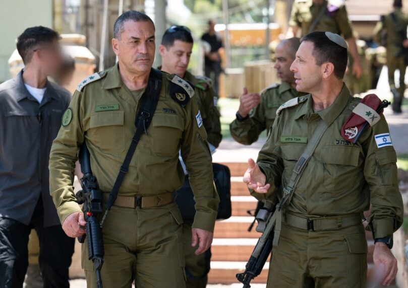 הרמטכ"ל בפיקוד מרכז: זה התפקיד של כוחותינו ביהודה ושומרון