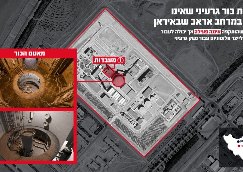 באמצעות 40 מטוסי קרב: הותקף לראשונה הכור הגרעיני באראק