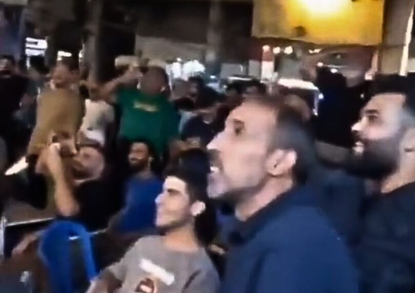 כמו במשחק כדורגל: בבגדאד הריעו למטח האיראני הרצחני על ישראל