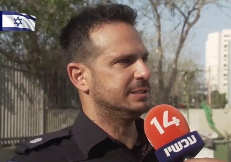 המשטרה מזירת הנפילה בבאר שבע: "המבנה בסכנת קריסה, התרחקו"