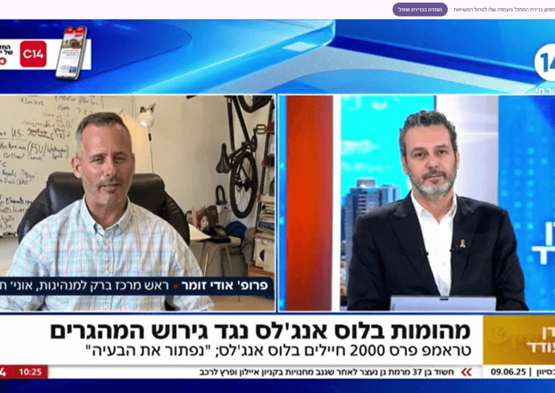 פרופ' אודי זומר מסביר: מה קורה בעיר המלאכים?