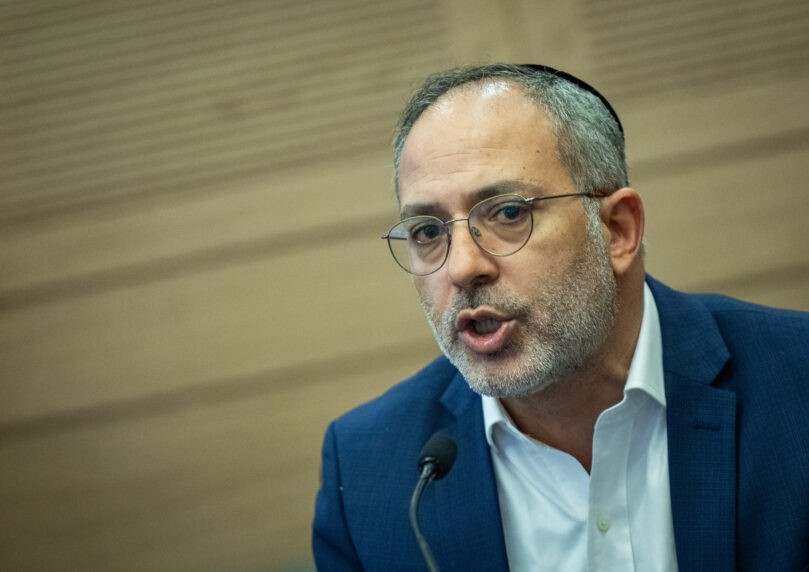 חזר למליאה: ח"כ ארז מלול מש"ס הושבע מחדש