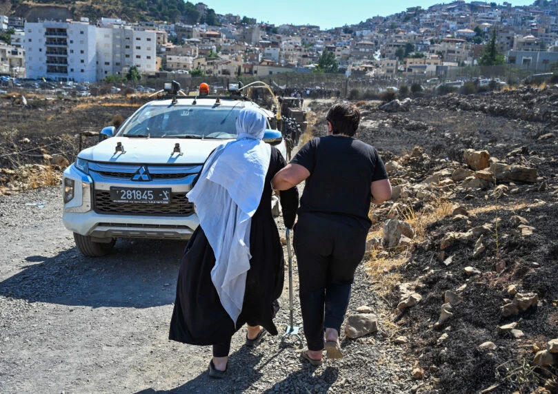 במשטרה נערכים להשיב ארצה את הדרוזים שחצו את הגבול