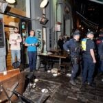 בית כנסת הוצת, המסעדה "מזנון" של אייל שני הושחתה