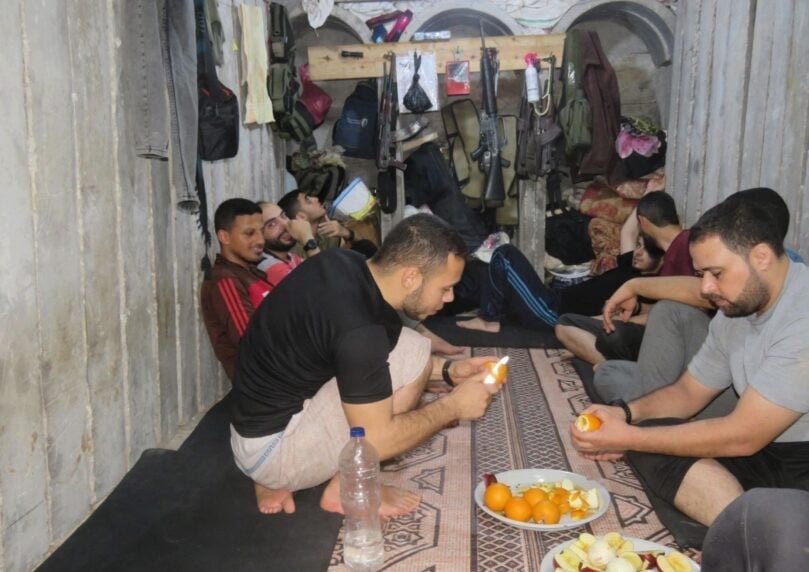 בעומק המנהרות: תיעוד נוסף שמפריך את קמפיין הרעב בעזה | צפו