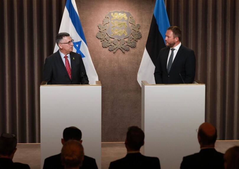 לראשונה: שר החוץ הכריז על פתיחת שגרירות ישראלית באסטוניה