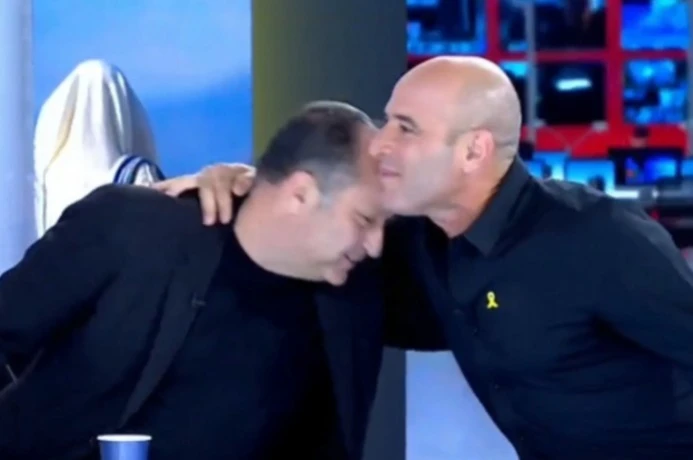 אחדות בשידור: העימות הסוער באולפן שהסתיים בנשיקה | צפו