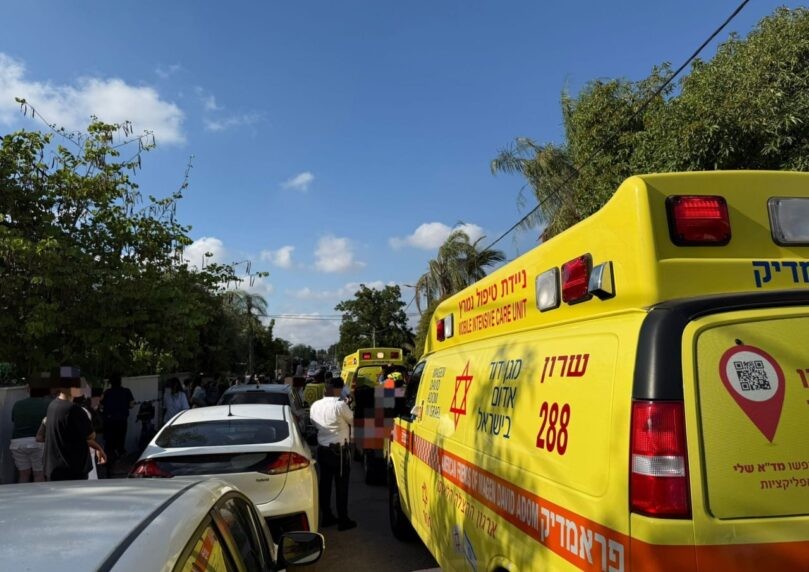 2 ילדים נשכחו ברכב באזור אליכין, מצבם קשה