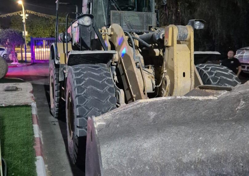 המשטרה סיכלה ניסיון סחיטה וגניבת ציוד מעבודות השיקום בעוטף