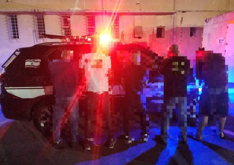 המאבק המשטרתי נמשך: חמישה שב"חים נתפסו באתרי בנייה בקריות