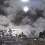 מטוסינו תוקפים שוב את בניין המטכ"ל הסורי בדמשק