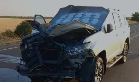כטב"ם פגע ברכב של שליח חב"ד באוקראינה, המשפחה ניצלה בנס