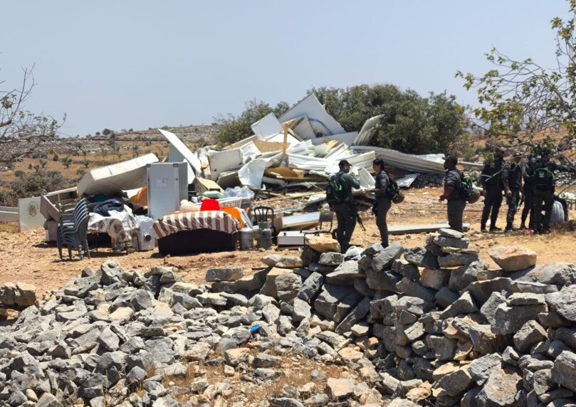 בהוראת האלוף בלוט: שלוש משפחות פונו מבתיהן בבנימין