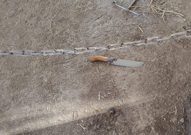 מחבל חמוש בסכין זרק אבנים בכניסה ליישוב מגדל עוז - ונוטרל