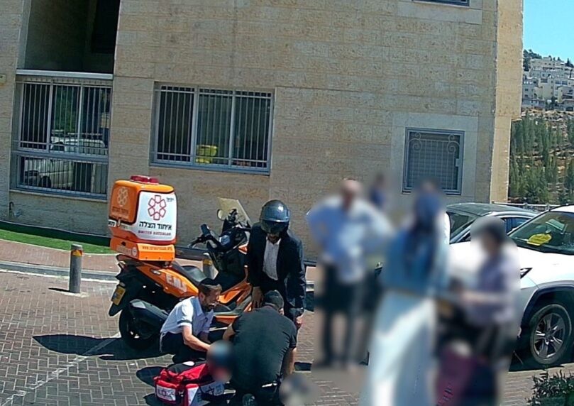 ירושלים: ילד בן 7 נפגע ממונית, מצבו קשה
