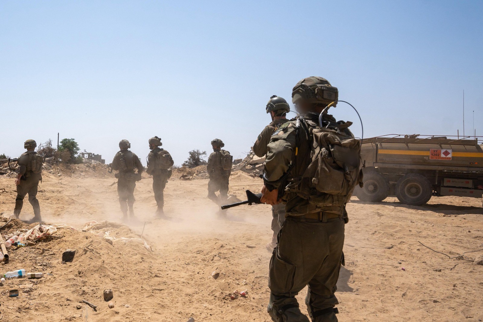 שמונה לוחמים נוספים נפצעו במספר אירועים ברצועה