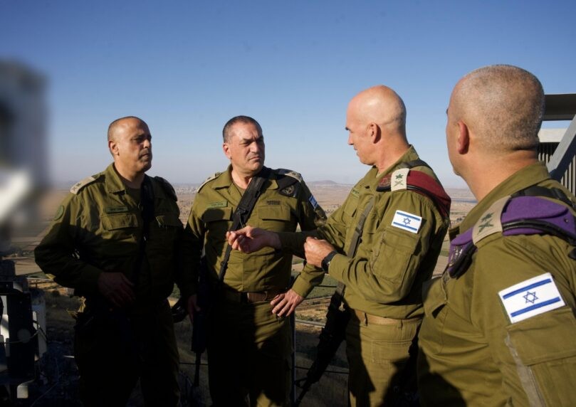 הרמטכ"ל בגבול סוריה: "אנחנו פועלים כדי למנוע פגיעה בדרוזים"