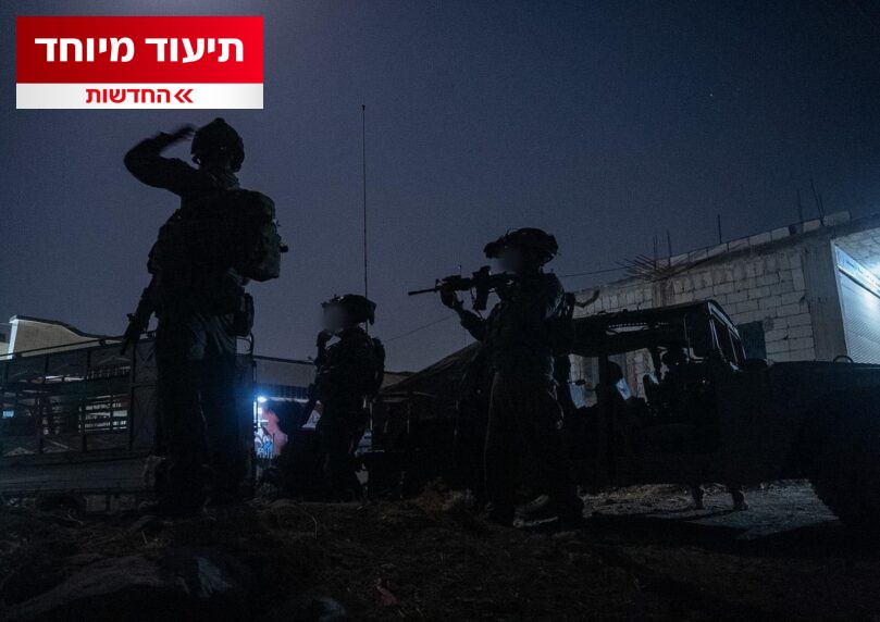 מעצרים והחרמת אמל"ח: תיעודים בלעדיים מהפעילות הלילית בסוריה